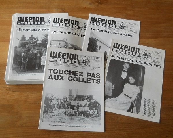 Numéros du magazine Wépion 2000 - Namur, Enlèvement