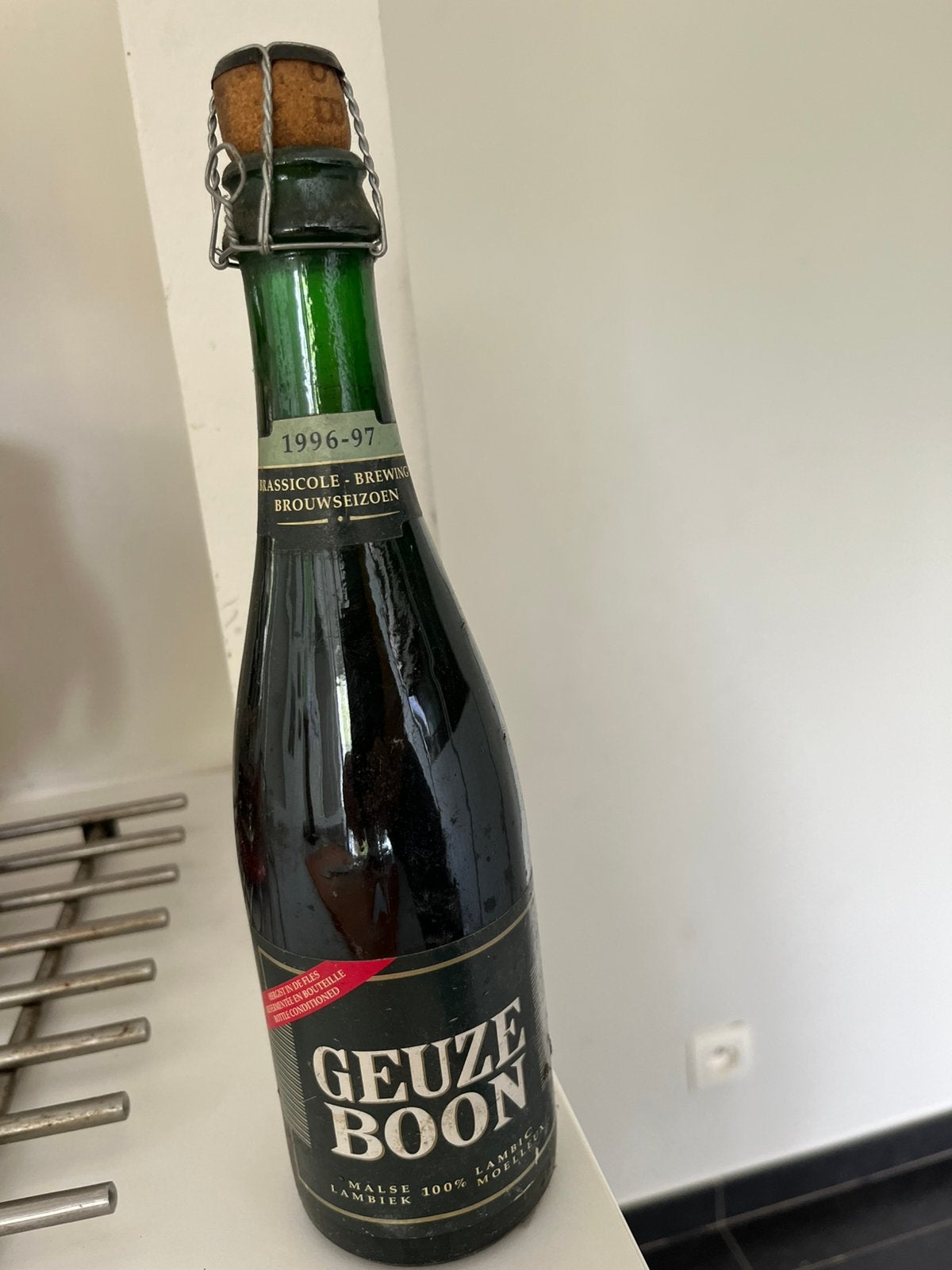 Geuze Boon 1995-1996 37,5cl, Verzamelen, Ophalen of Verzenden, Nieuw