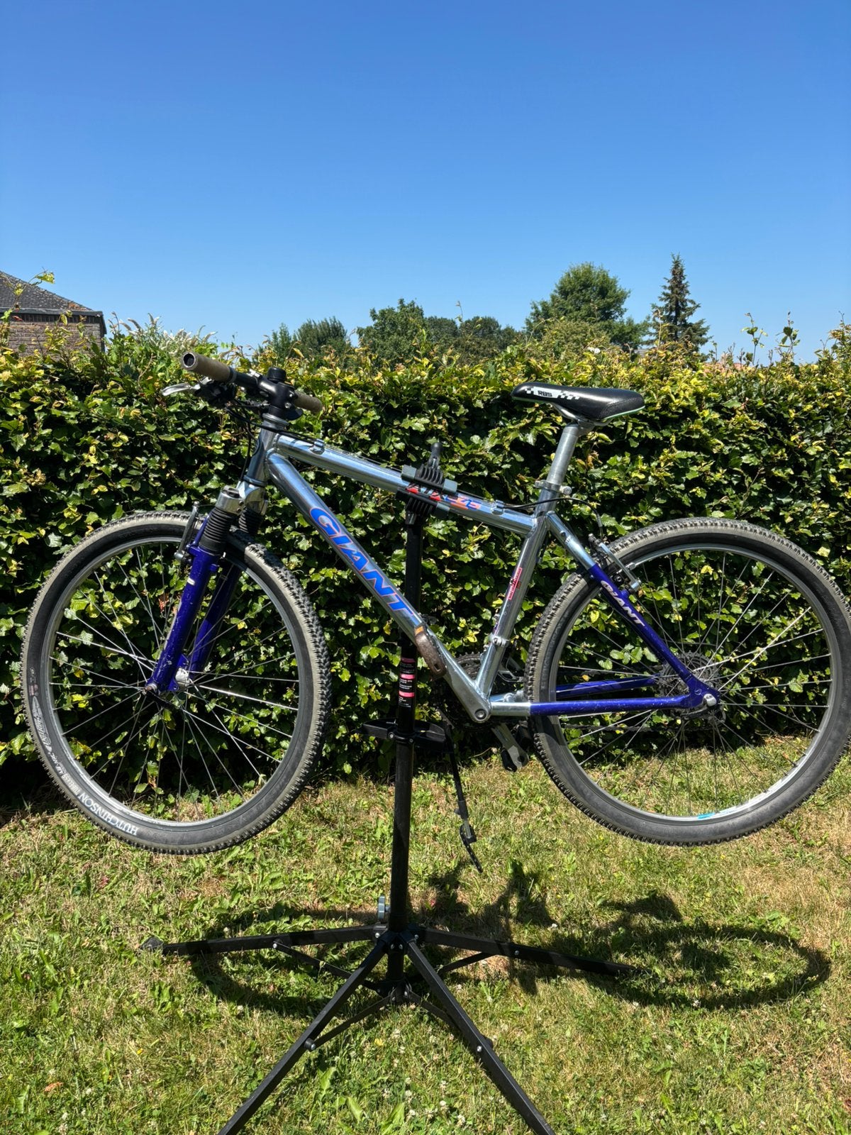 Giant ATX serie mountainbike, Fietsen en Brommers, Gebruikt, Velgrem, Meer dan 20 versnellingen, Vering