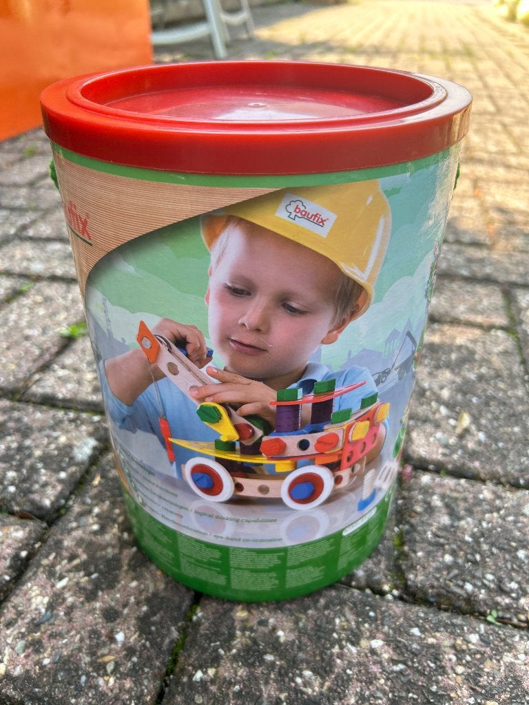 Baufix houten constructieset, Ophalen of Verzenden, Zo goed als nieuw