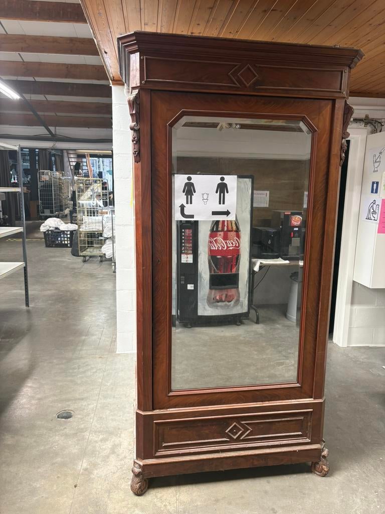Spiegelkast, Antiek en Kunst, Ophalen