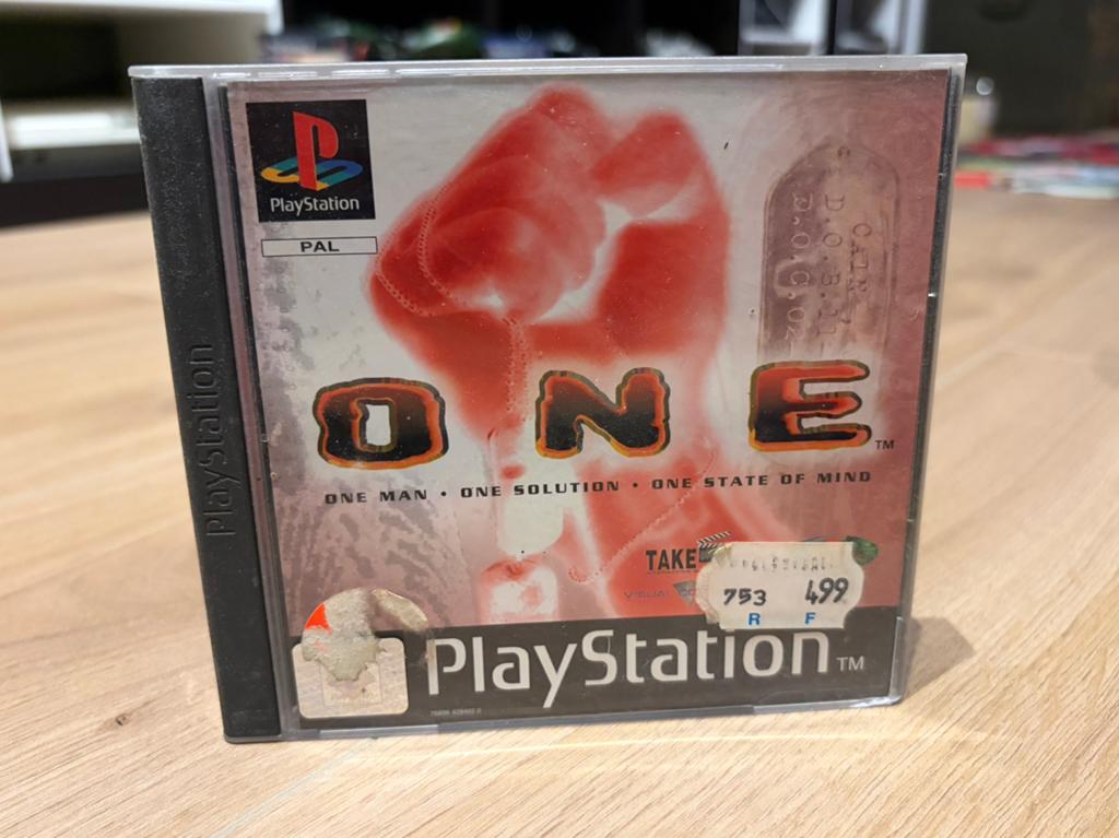 One ps1, Enlèvement, Comme neuf