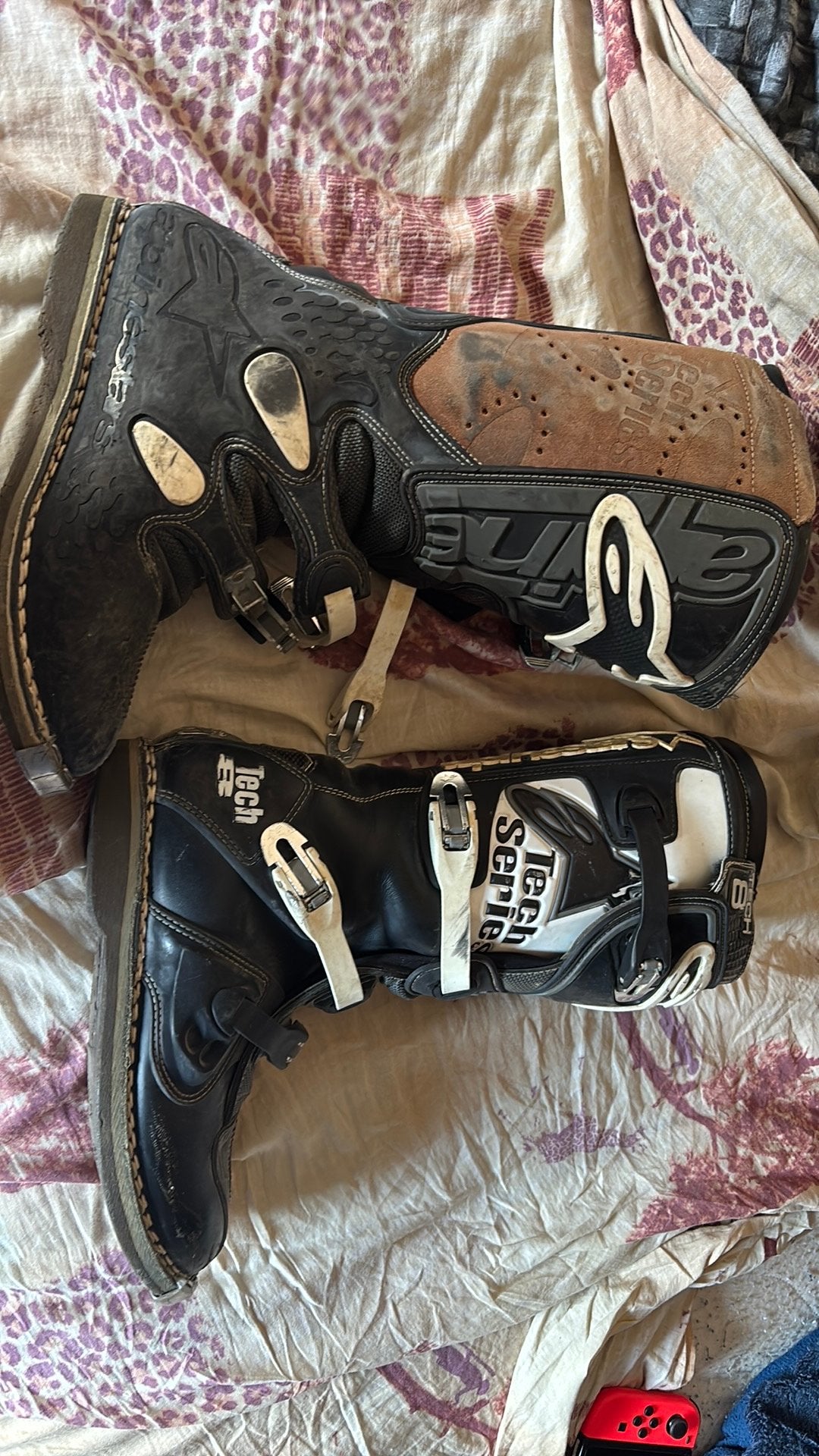 Alpinestars botine voor cross maat 10/44.5, Protections de cross, Enlèvement, Utilisé