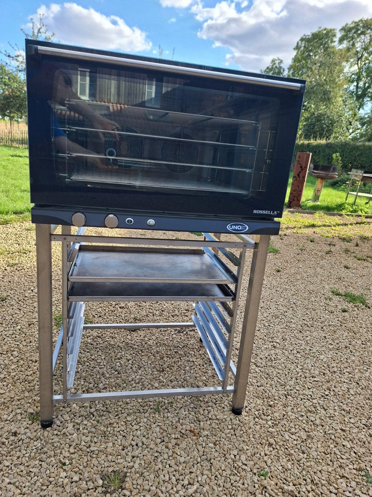 Ensemble complet four professionnel UNOX+socle+6grilles, Enlèvement, Fours, Fours à micro-ondes et Fours à vapeur