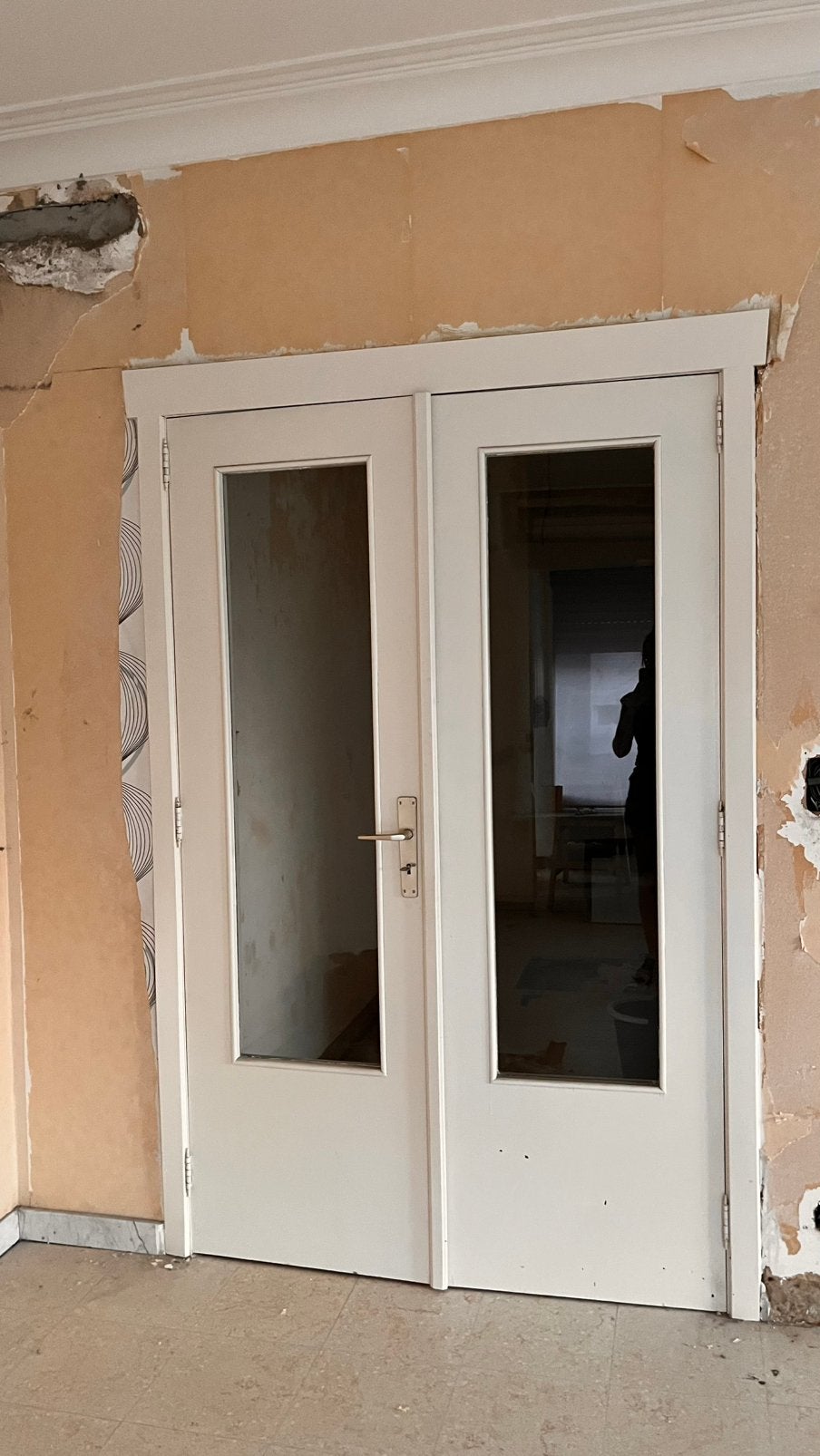 Gratis deur, Doe-het-zelf en Bouw, Ophalen, Gebruikt, Binnendeur, 200 tot 215 cm