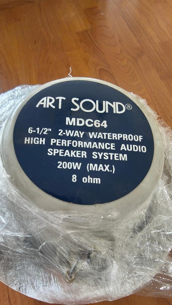Artsound muziek boxen plafond, Autres marques, Comme neuf, Enlèvement, Autres types