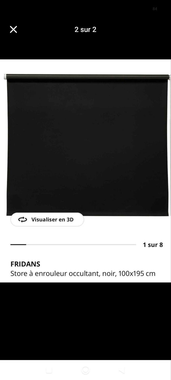 store occultant, Jardin & Terrasse, Écrans de jardin, Enlèvement