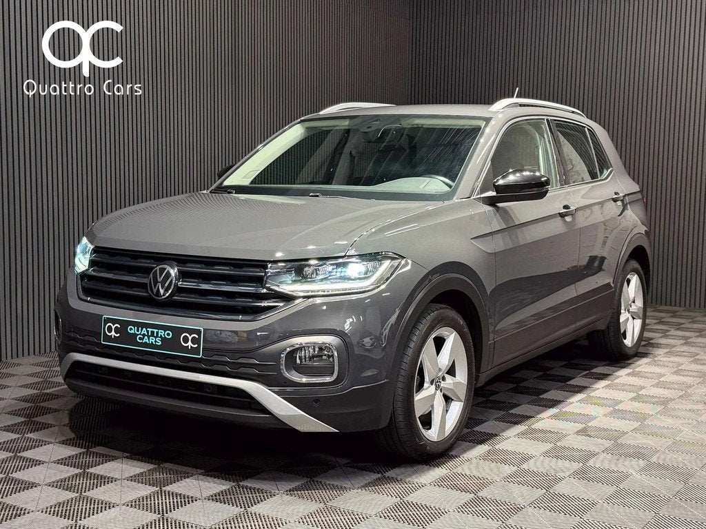 Volkswagen T-Cross 1.0 TSI / Boite auto / 1e Main / Kit ét, Auto's, Volkswagen, Automaat, Gebruikt, 1760 kg, Bedrijf