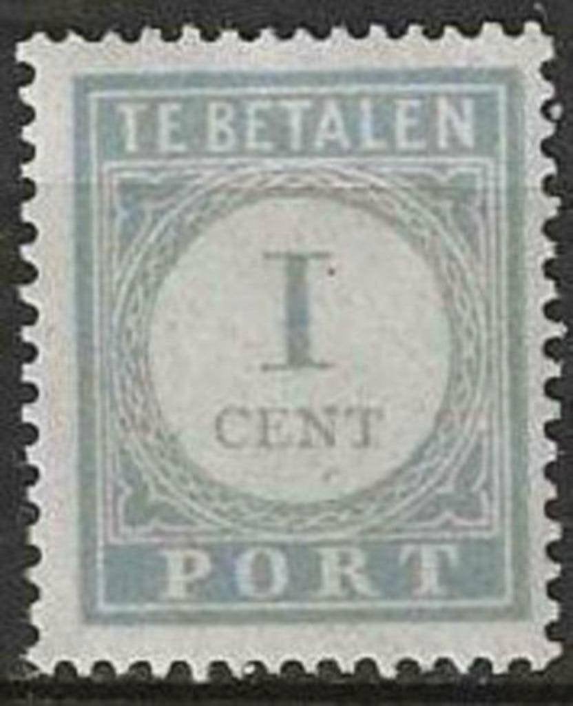 Pays-Bas 1912/1922 - Yvert 45TX - Timbre fiscal (PF), Envoi, Non oblitéré