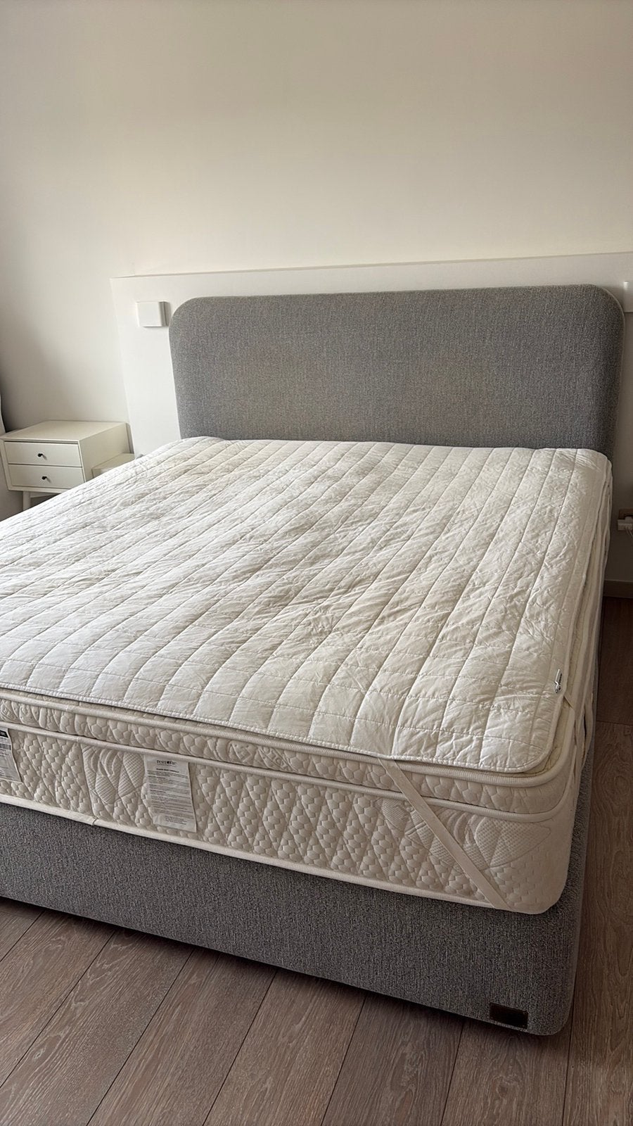 Boxspring bed 180x200 (zonder matras), Huis en Inrichting, Ophalen, Gebruikt