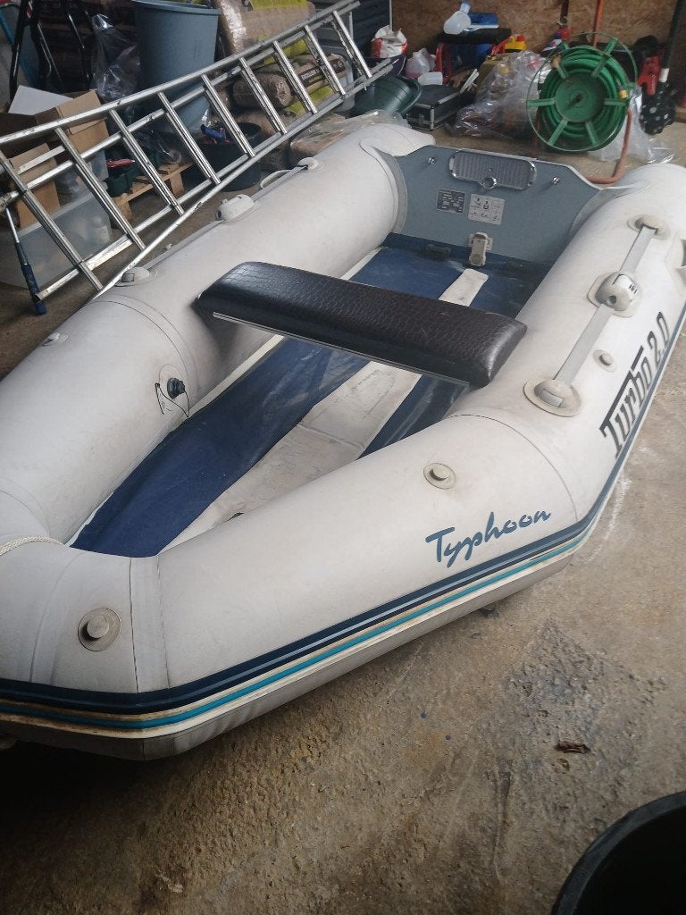Bombard Typhoon rubberboot, Watersport en Boten, Rubberboten, Ophalen, Gebruikt, Bombard, Hout