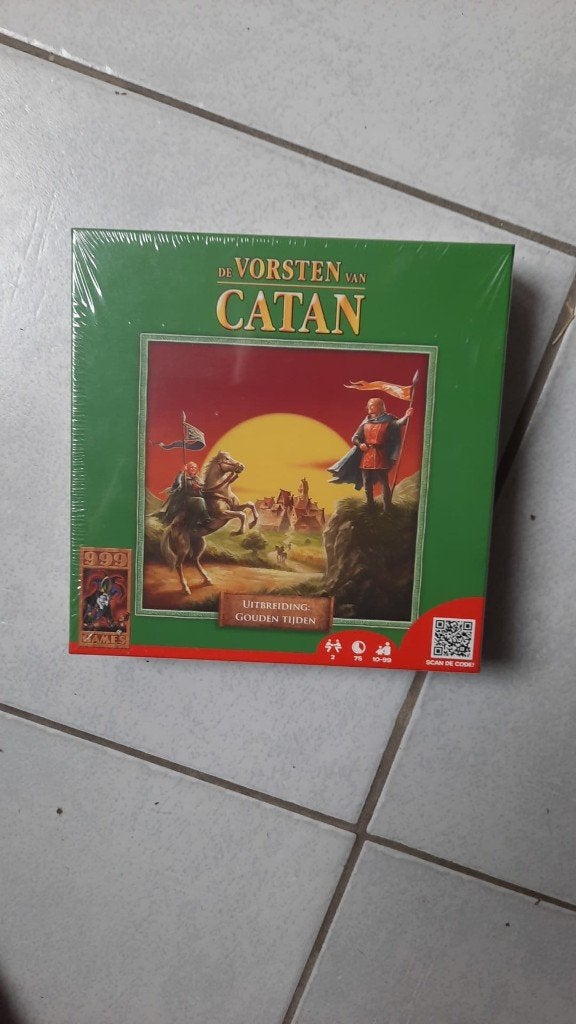 kaartspel seal Catan Gouden Tijden 999 games, Een of twee spelers, Ophalen of Verzenden, Nieuw, 999 games