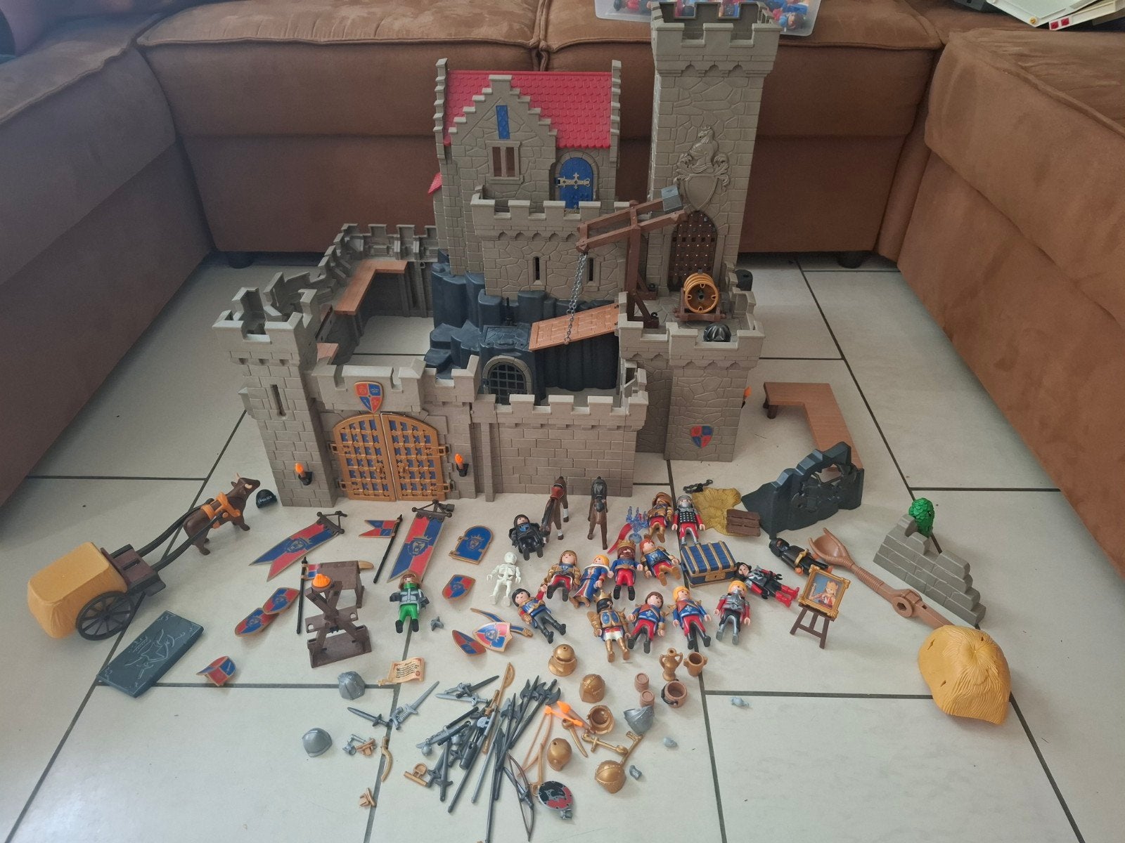 Sets playmobil, Ophalen