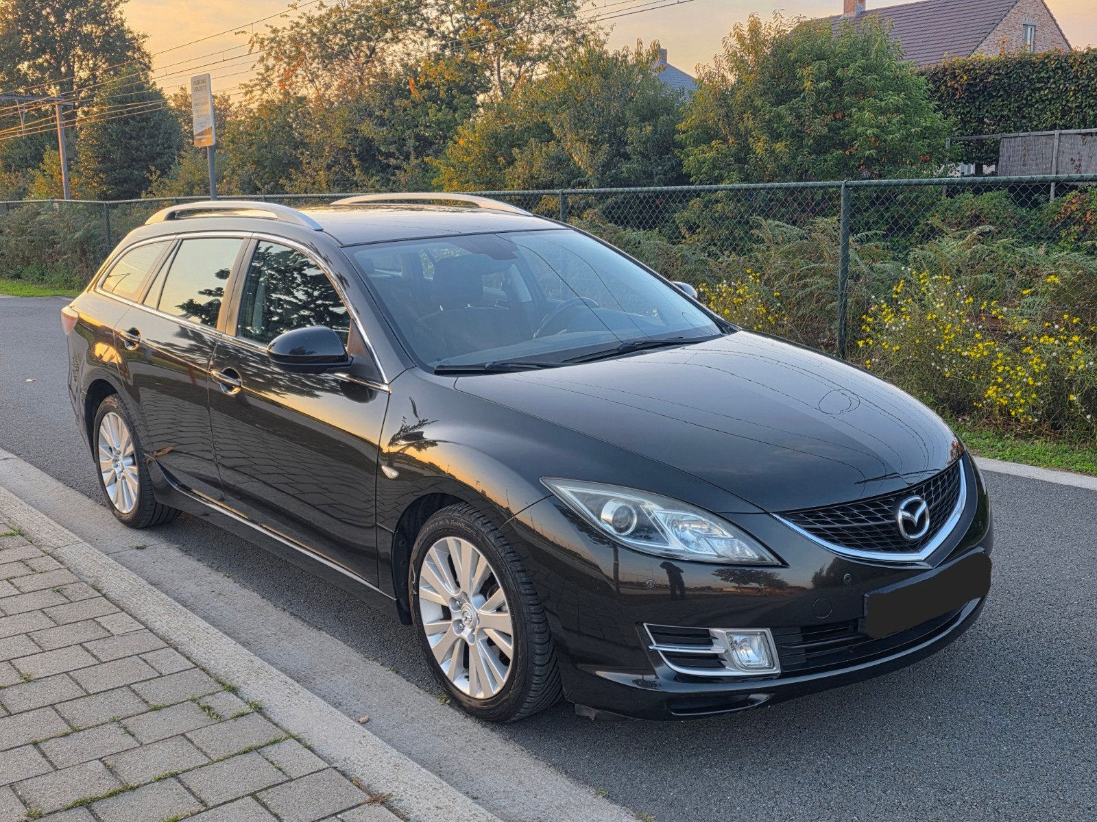 Mazda 6, Auto's, Voorwielaandrijving, Stof, 4 cilinders, Bruin