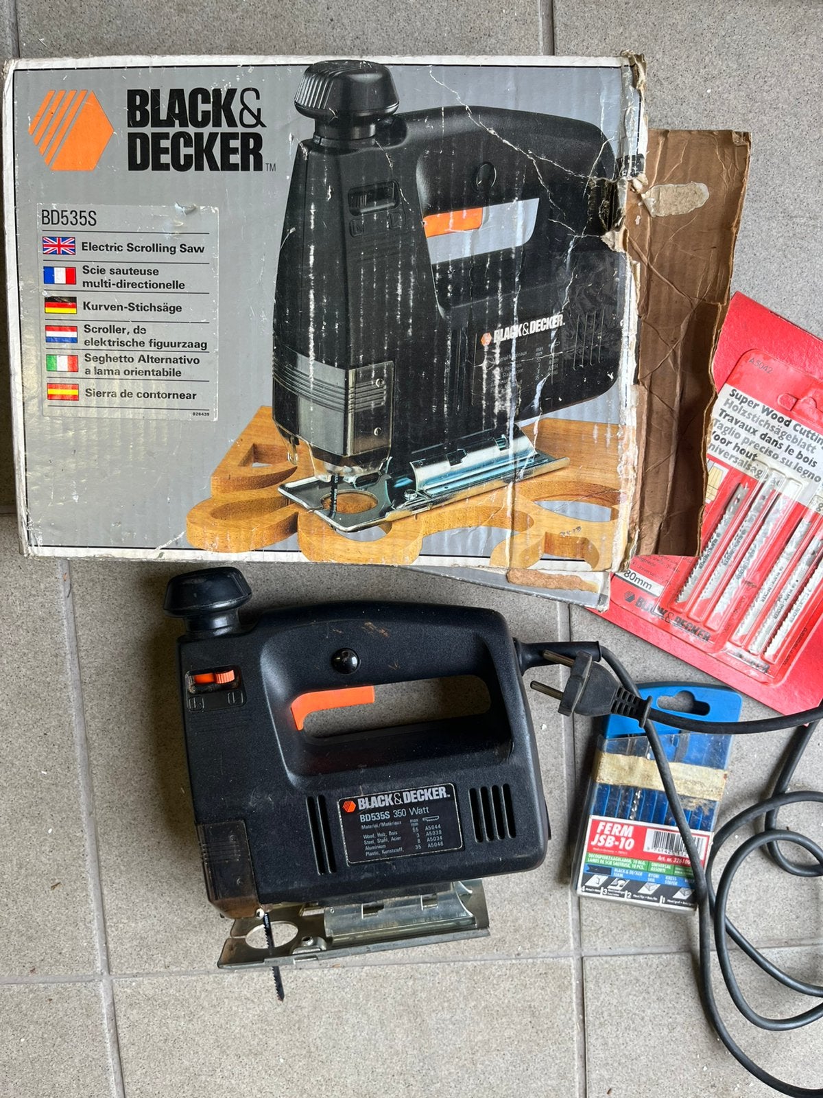 Black & Decker zaagmachine, Ophalen, Zo goed als nieuw