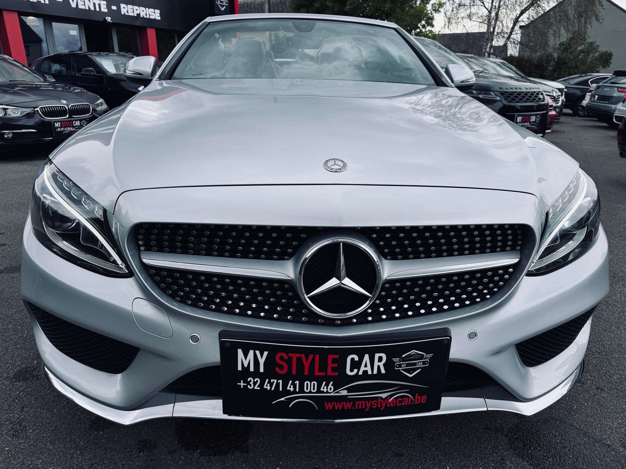 Mercedes-Benz C-Klasse 200 Cabriolet C 200 ESSENCE, PACK AMG, Autos, Mercedes-Benz, Cuir, Argent ou Gris, Achat, Entreprise