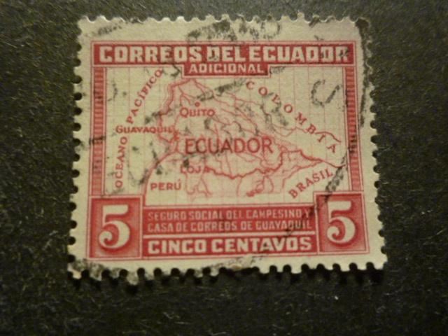 Ecuador/Équateur 1938 Mi Z40(o) Gestempeld/Oblitéré, Verzenden