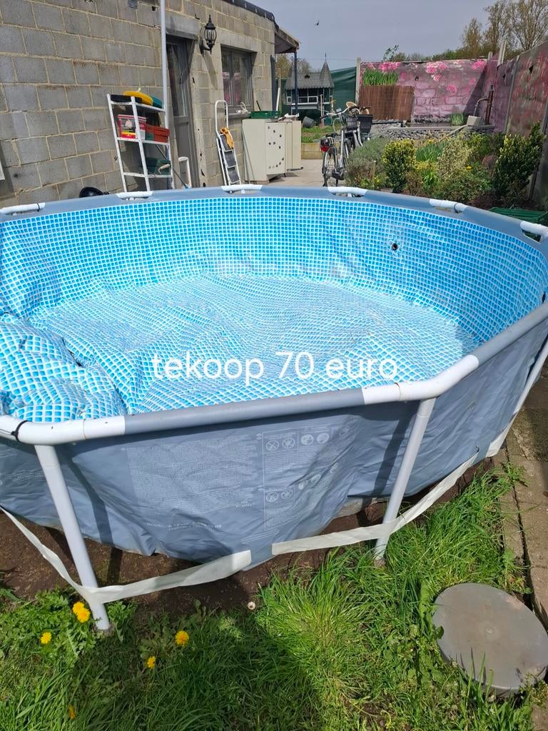 Zwembad, 1 keer gebruikt, Tuin en Terras, Ophalen