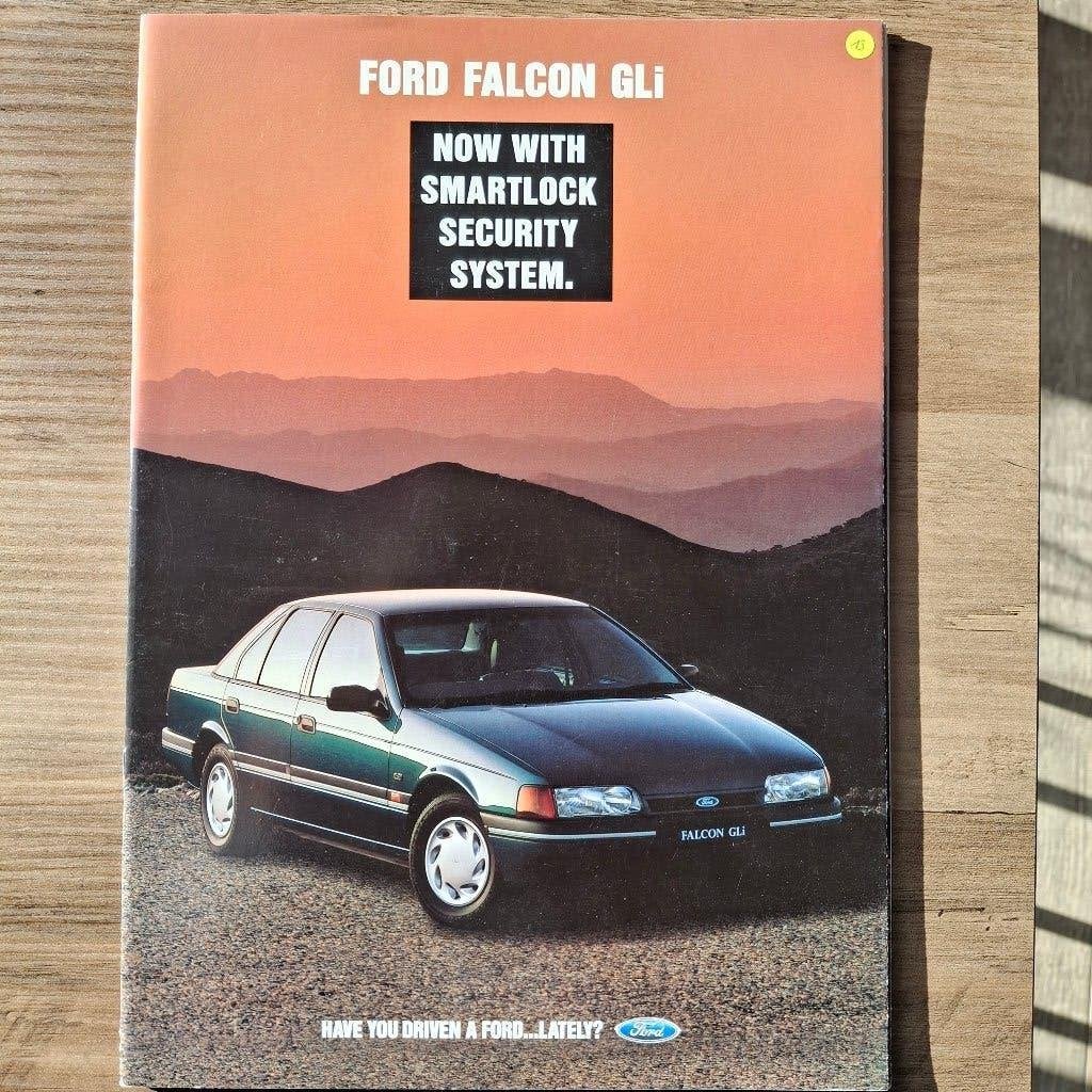 FORD  FALCON  GLi  october 1992, Ophalen of Verzenden, Nieuw, Ford