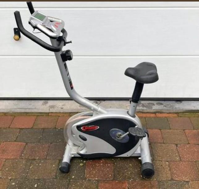 Hometrainer Optimum, Ophalen, Zo goed als nieuw, Metaal, Benen