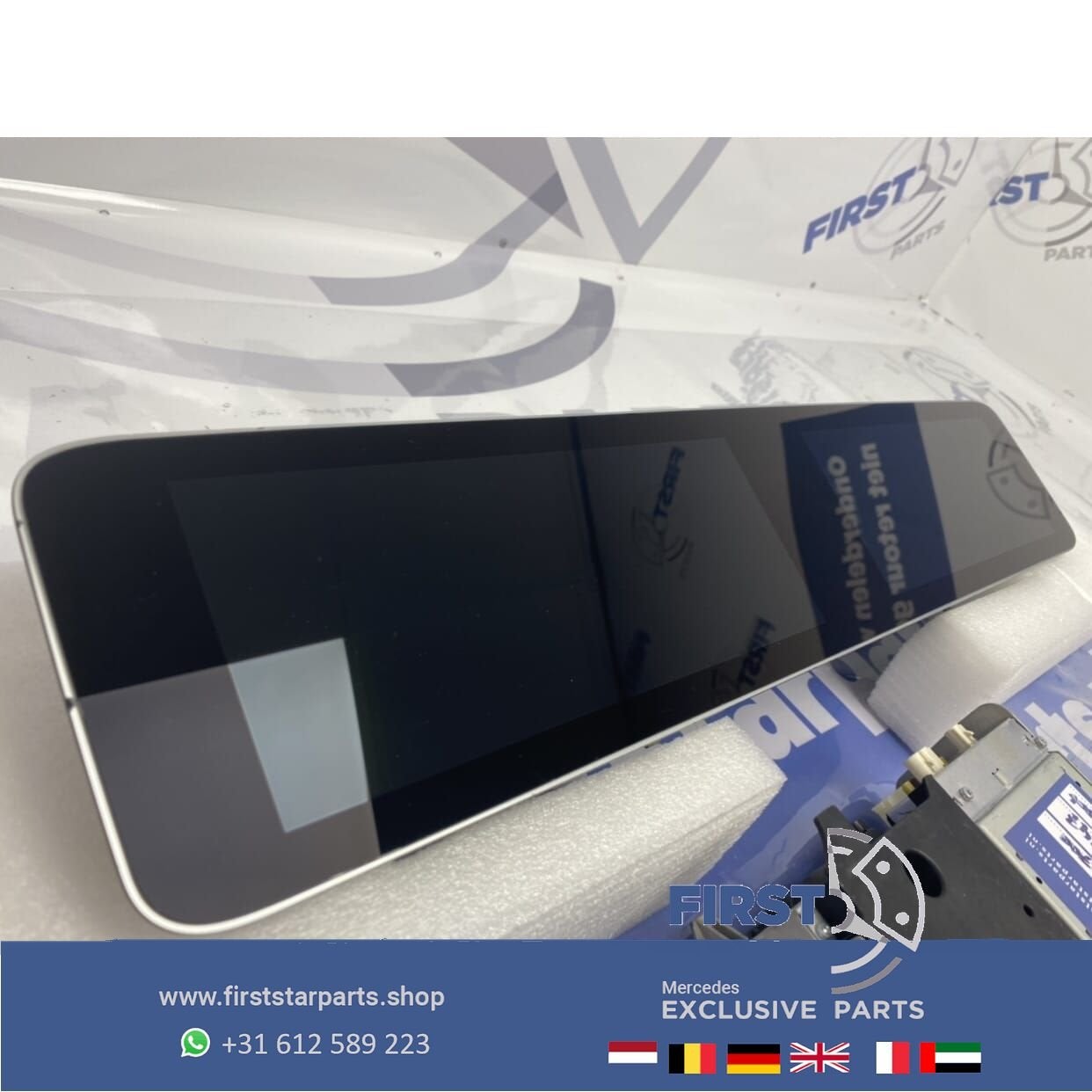W247 B KLASSE GROOT NAVIGATIE SCHERM SET TELLERKLOK originee, Auto-onderdelen, Gebruikt, -, Ophalen of Verzenden, -