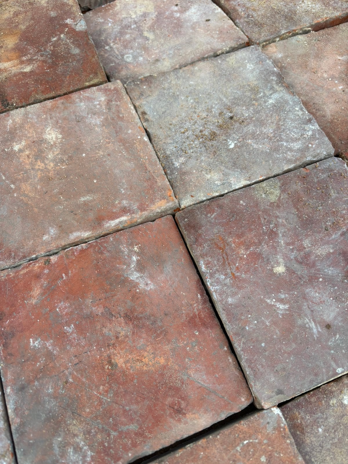 Lot Antieke terracotta tegels. Voor info BELLEN 0474220705, Antiek en Kunst, Ophalen