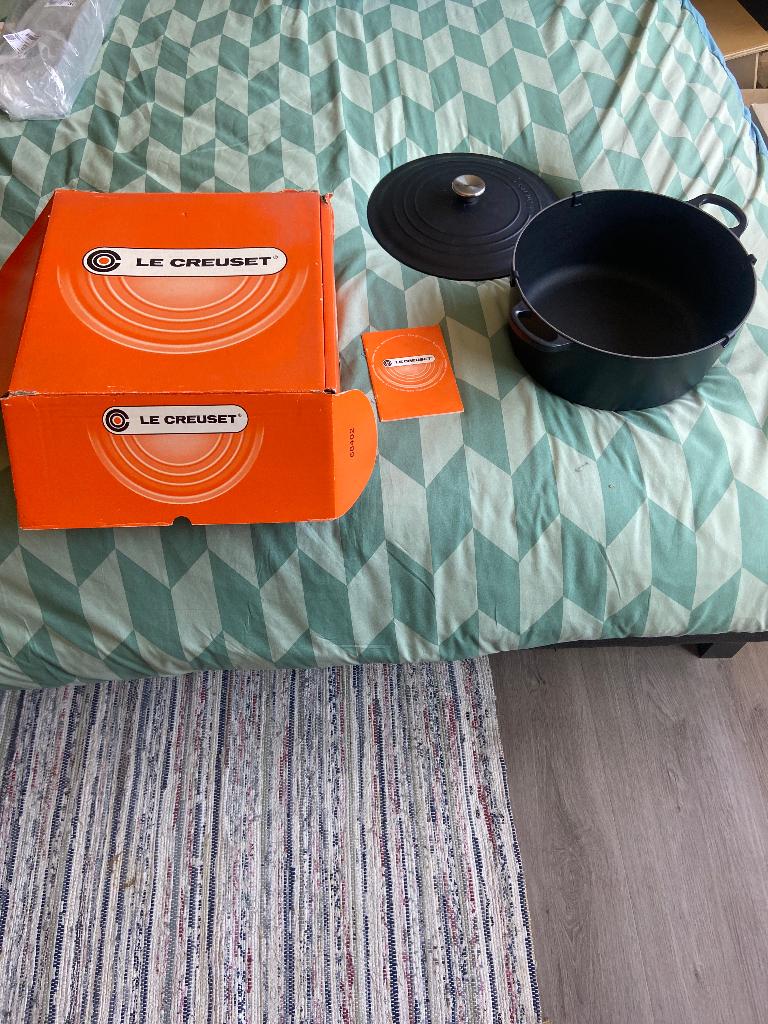 Kookpot Le Creuset, Huis en Inrichting, Keuken | Potten en Pannen, Ophalen, Gietijzer, Pot, Bus of Blik, Zo goed als nieuw