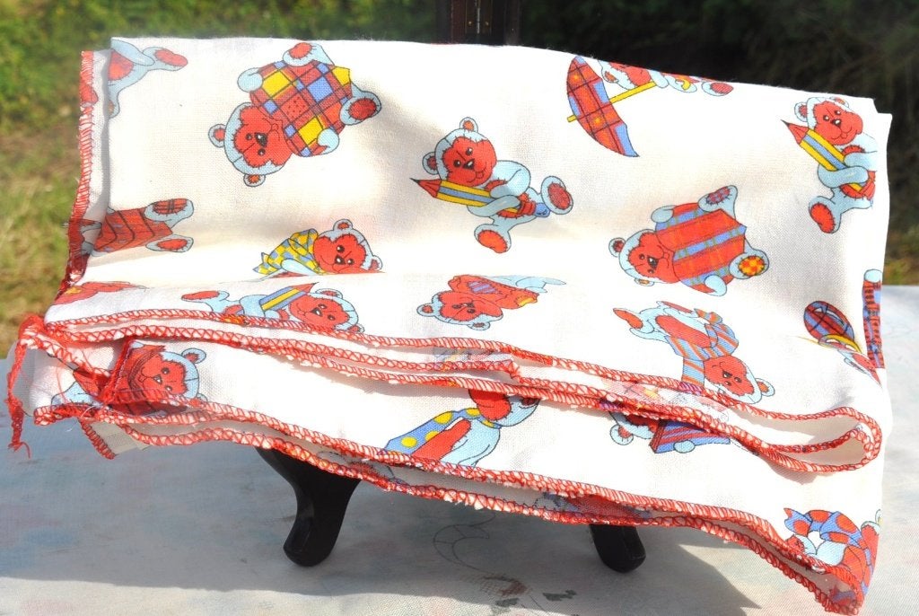 tissu motif ourson 140x120 cm, Overige materialen, Meerkleurig, 120 cm of meer, Nieuw