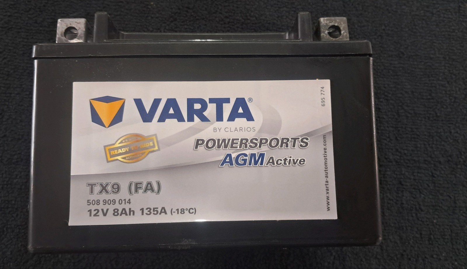 VARTA YTX9-4 Powersports AGM Active accu | 508 909 013 | 12V, Audio, Tv en Foto, Schotelantennes, Ophalen, Nieuw