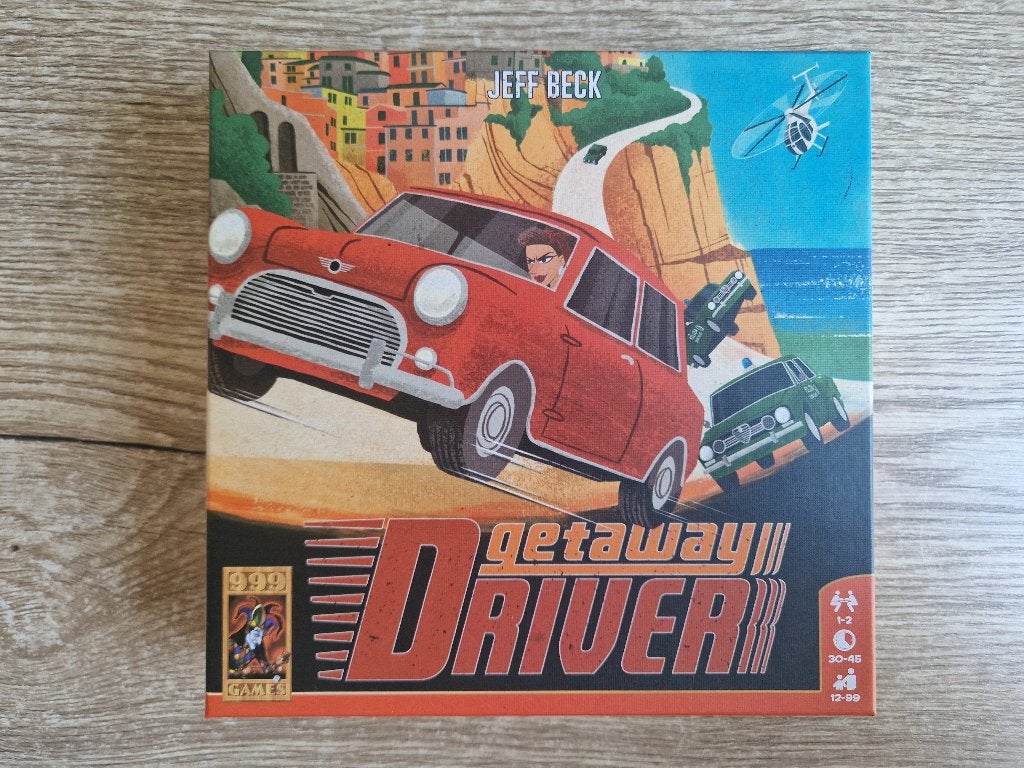 Getaway driver - 999 Games, Een of twee spelers, Ophalen, Zo goed als nieuw, 999 games