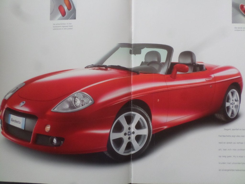 Fiat Barchetta 2004 Brochure, Boeken, Ophalen of Verzenden