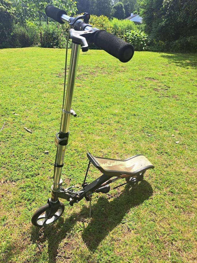 Space scooter, Fietsen en Brommers, Ophalen, Zo goed als nieuw, Gewone step, Space Scooter