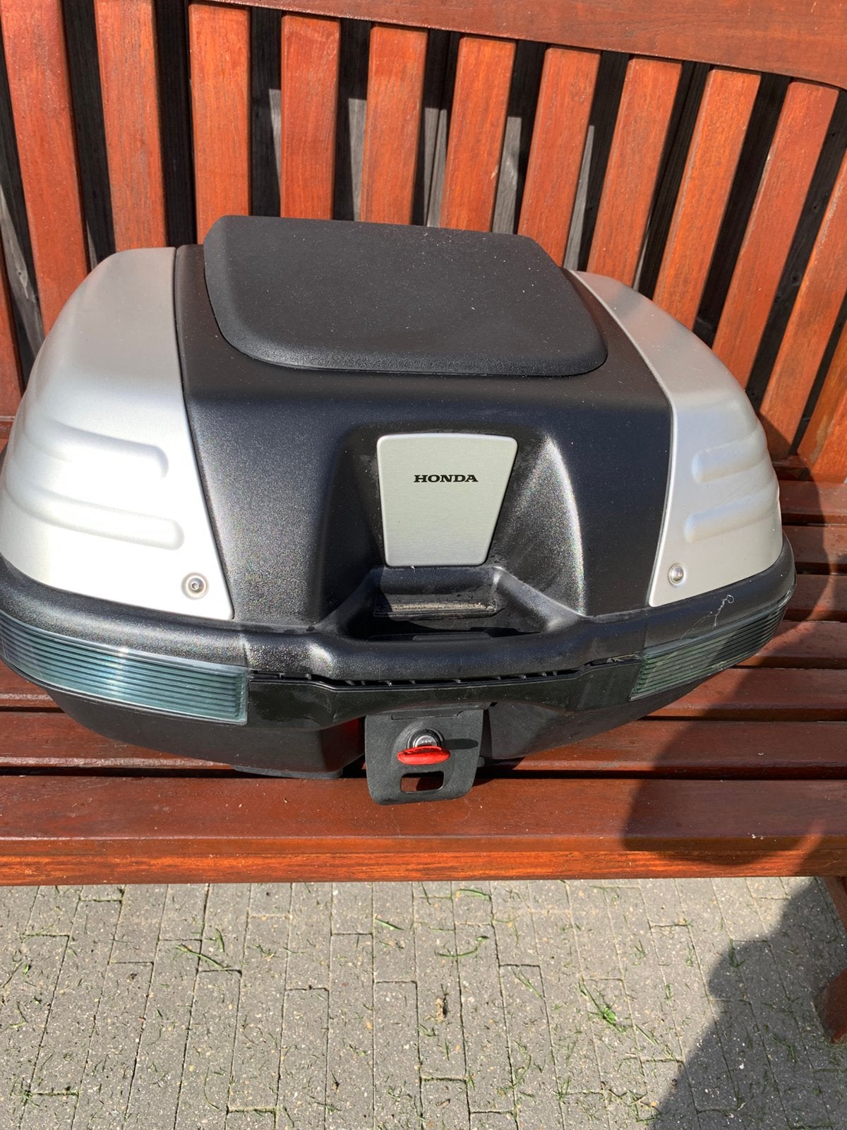 Topkoffer Honda, Motoren, Ophalen, Gebruikt