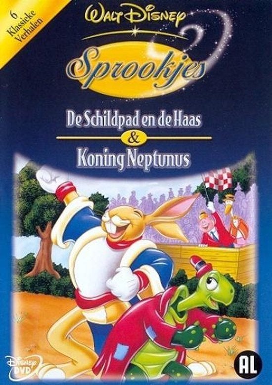 Disney dvd - Sprookjes - De schildpad en de haas, CD & DVD, DVD | Films d'animation & Dessins animés, Enlèvement ou Envoi