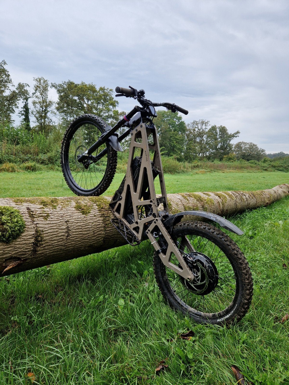 trottinette électrique tout terrain Ampyre, Enlèvement