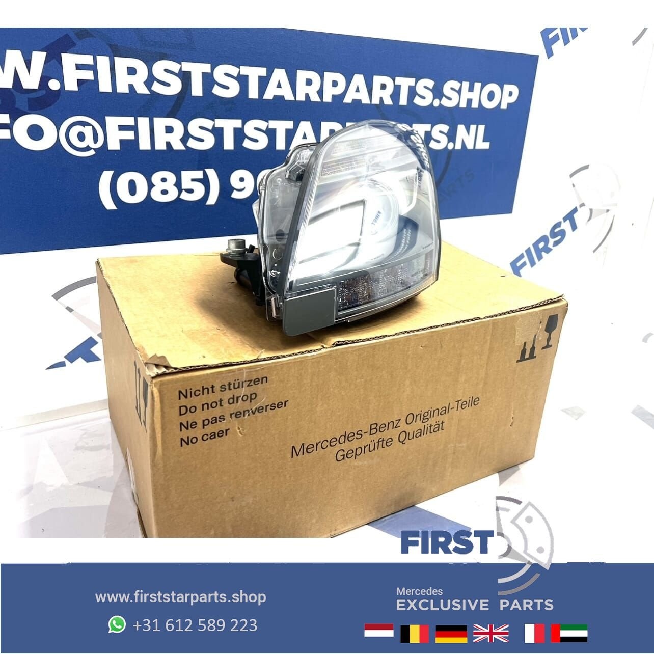 C197 R197 SLS SLS63 SLR AMG LED KOPLAMP LINKS Mercedes 2010-, Gebruikt, -, Ophalen of Verzenden, -
