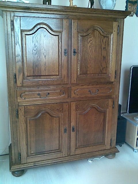 meuble bahu, Maison & Meubles, 100 à 150 cm, Enlèvement, Utilisé, Chêne