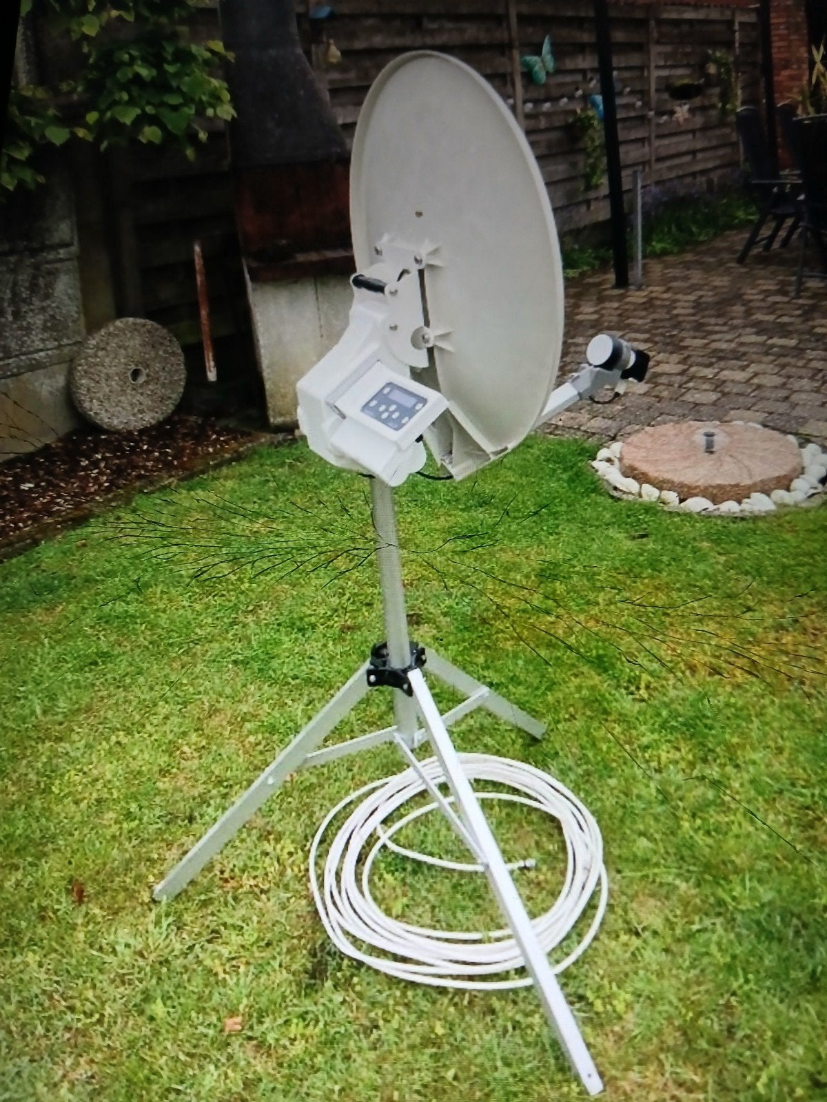 Automatisch schotel antenne, Enlèvement, Utilisé