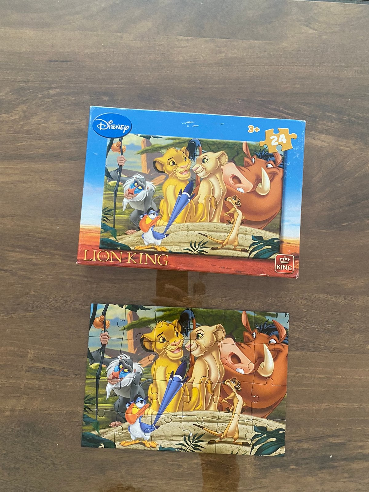 Lion king puzzel, Ophalen, Zo goed als nieuw
