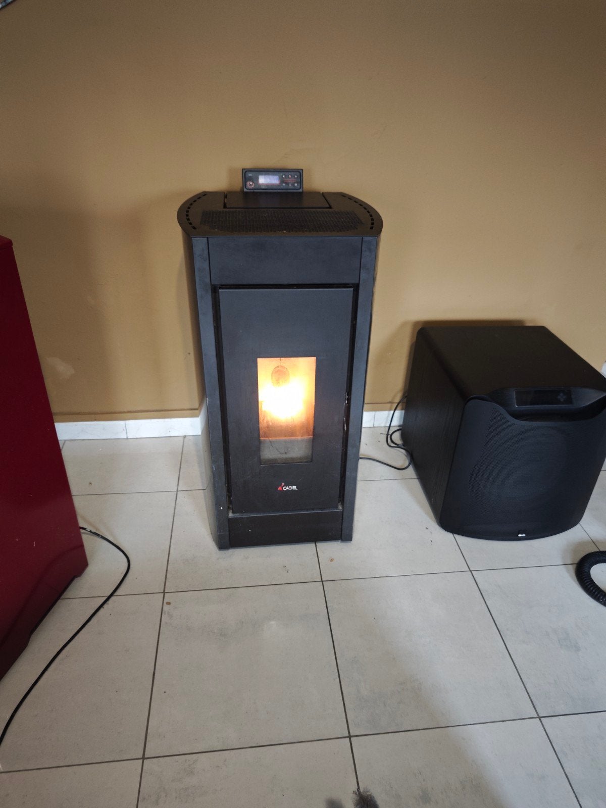 poêle à pellets cadel 8 kw, Enlèvement