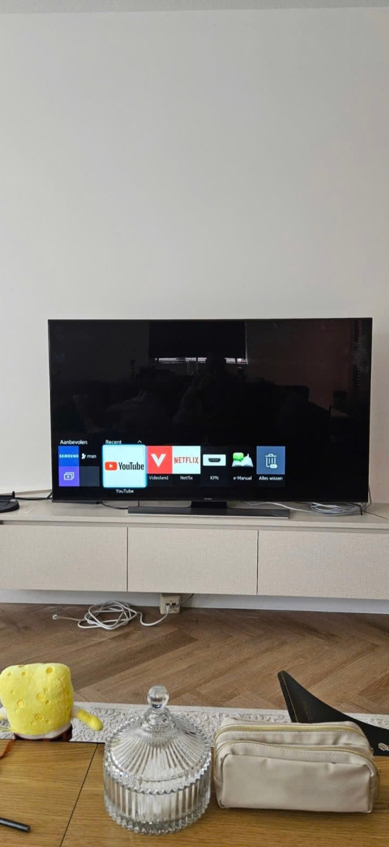 Samsung Smart 4K UHD 55 pouces comme neuf, TV, Hi-fi & Vidéo, LED, 120 Hz, Comme neuf, Enlèvement