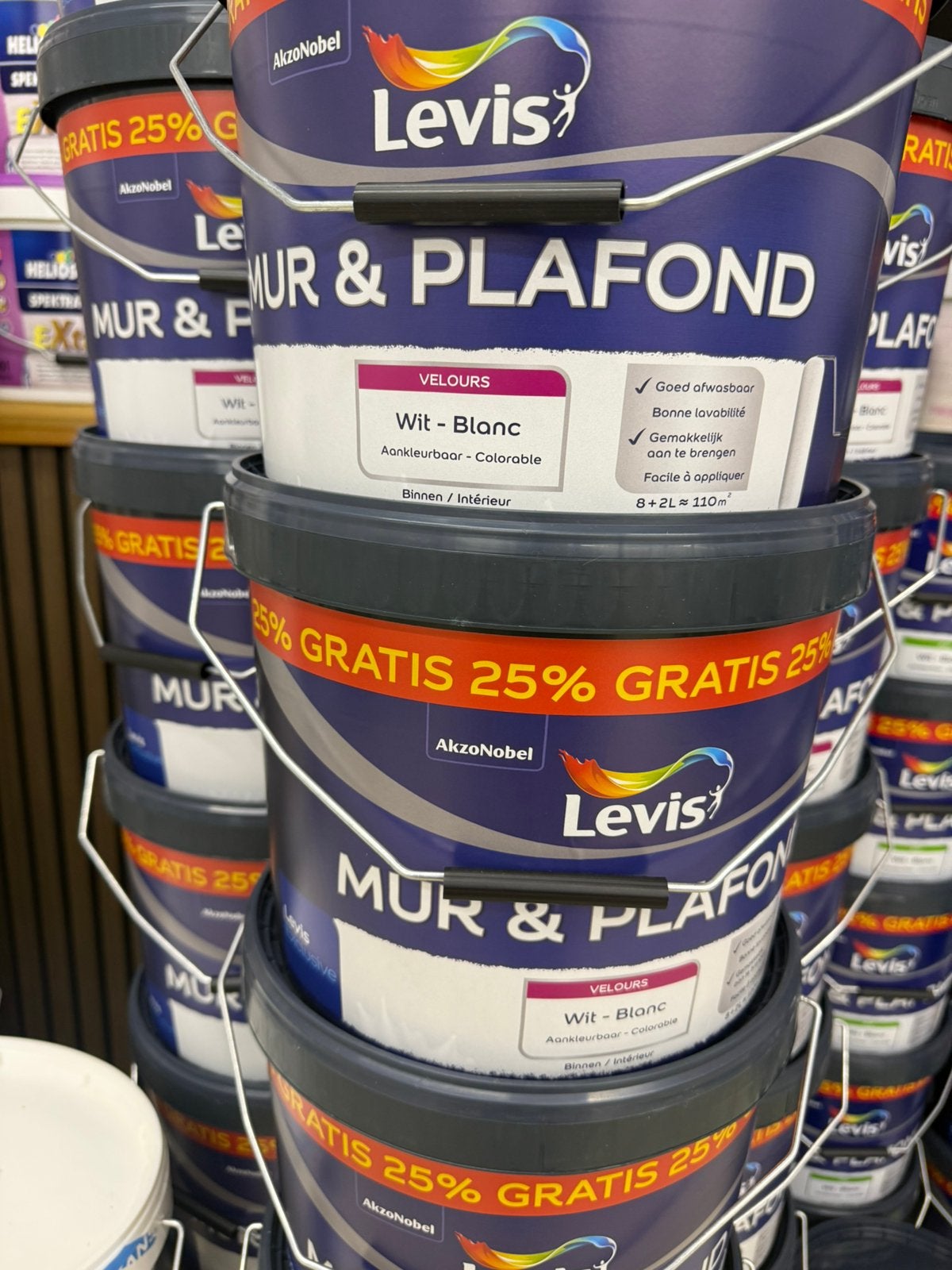 ‼️Peinture de la marque LEVIS a prix FOU‼️, Enlèvement, Comme neuf, Peinture