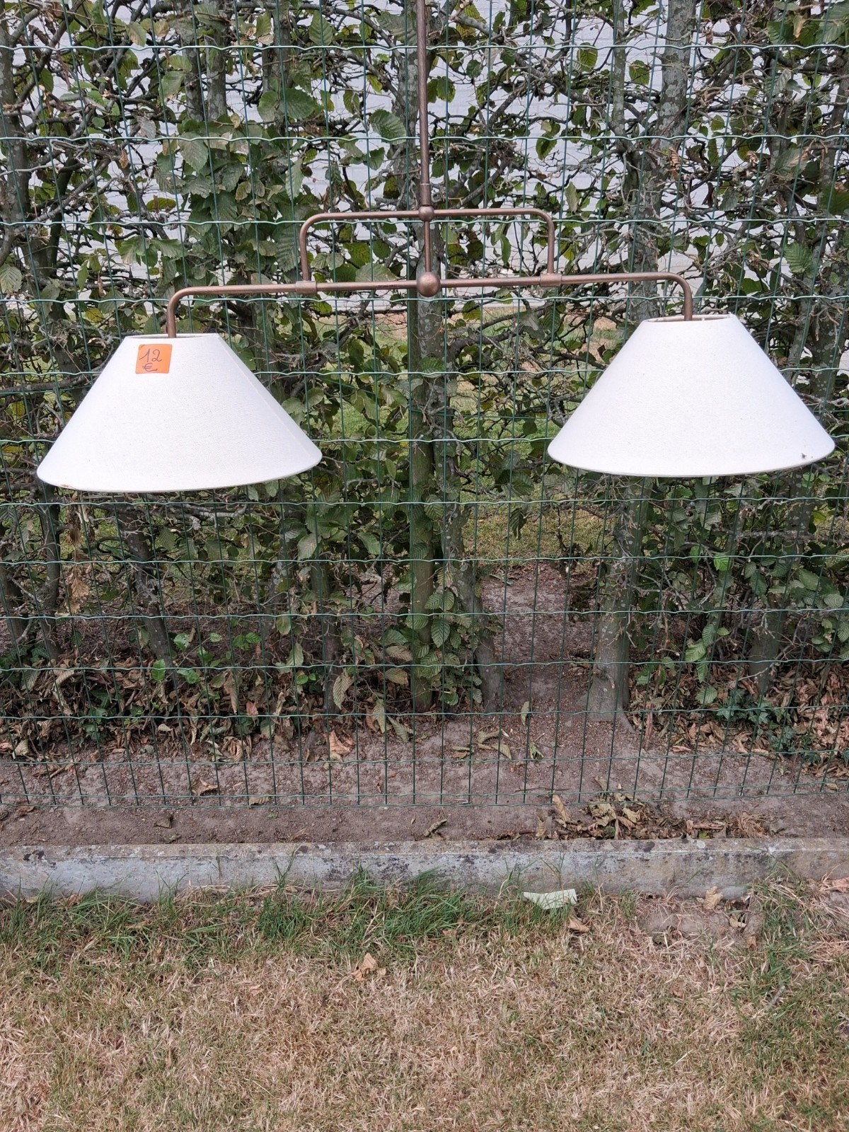 luster MASSIVE 2 LAMPEN., Huis en Inrichting, Ophalen