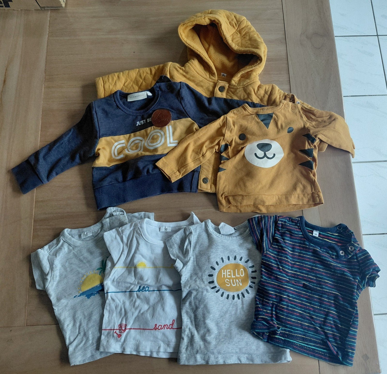 Pakket jongenskleding maat 50-56, Kinderen en Baby's, Ophalen, Gebruikt, Overige maten