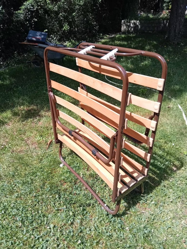 Sommier pliant pour 1 personne, Sommier, 200 cm, Une personne, Comme neuf