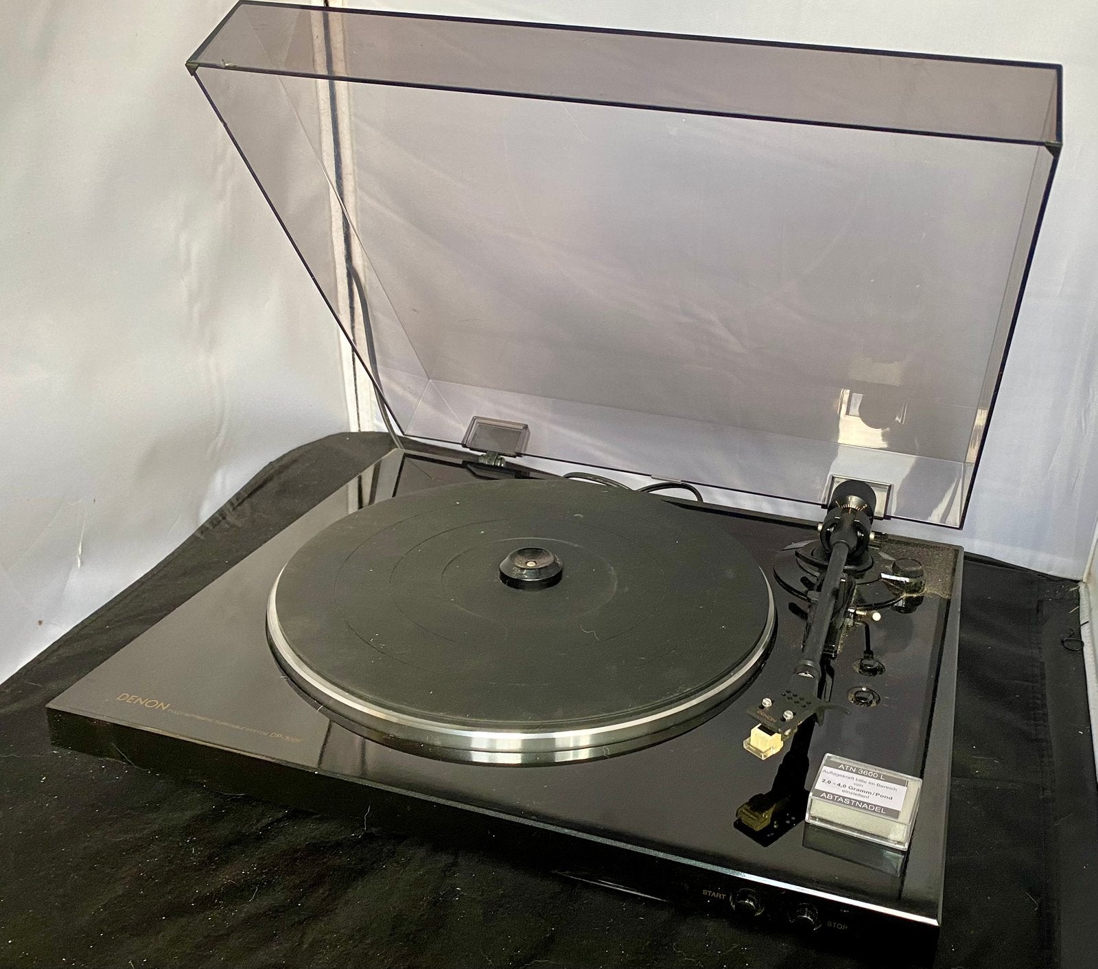 Denon DP-300F volautomatische platenspeler, Nieuwe naald!, Audio, Tv en Foto, Platenspelers, Zo goed als nieuw, Platenspeler, Ophalen