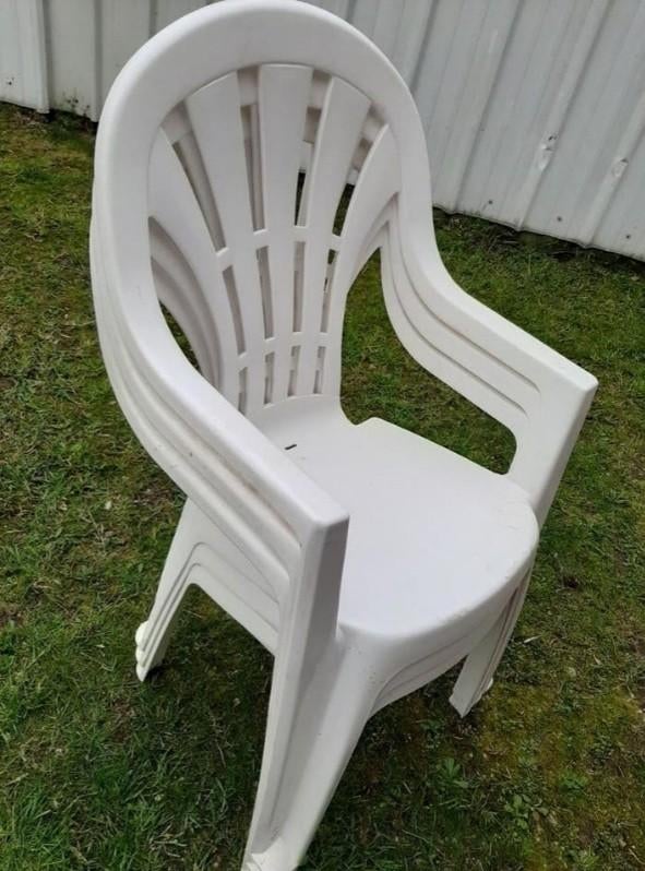 3 tuinstoelen, Tuin en Terras, Ophalen