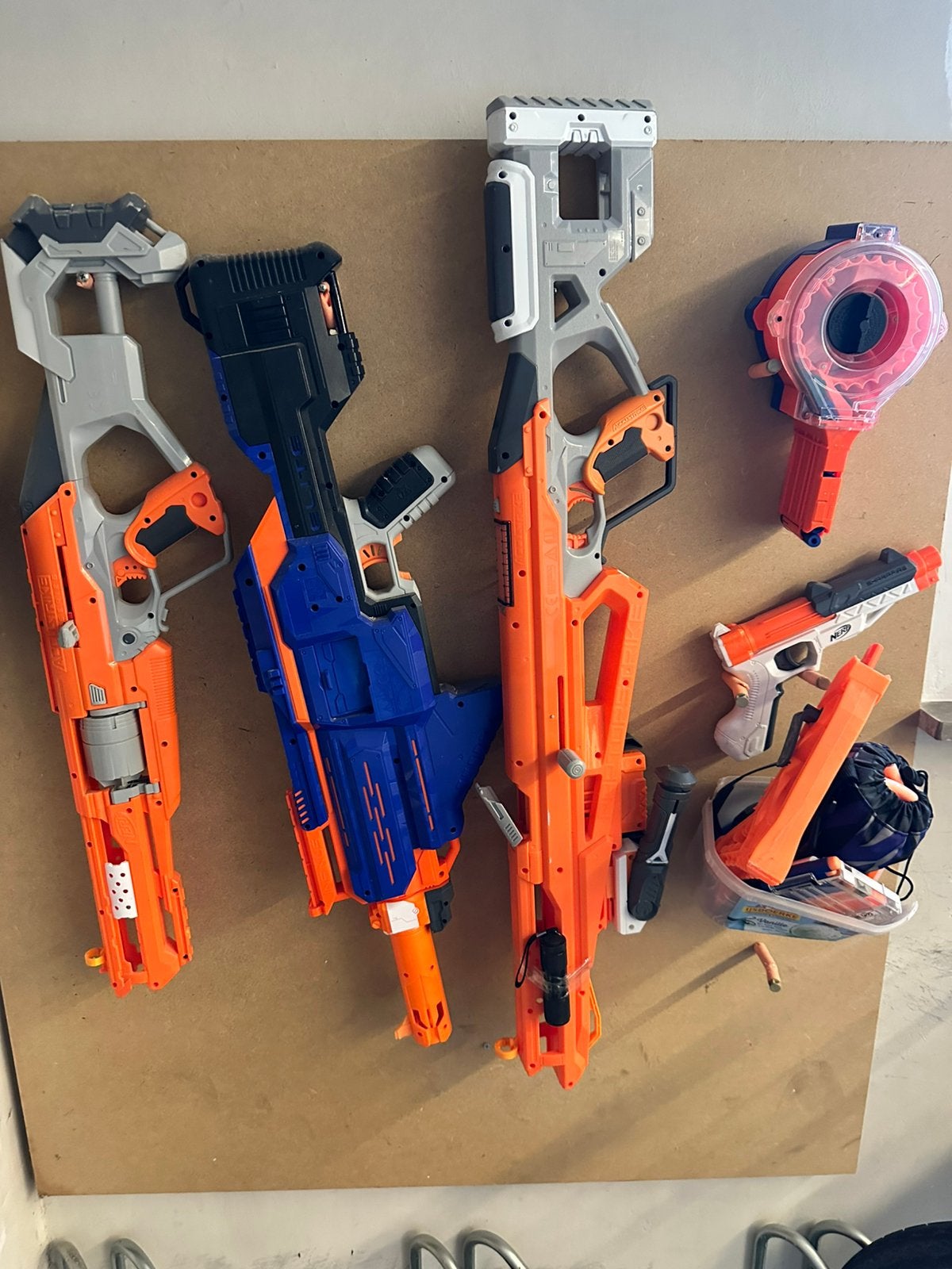 Nerf geweren en toebehoren, Ophalen, Zo goed als nieuw
