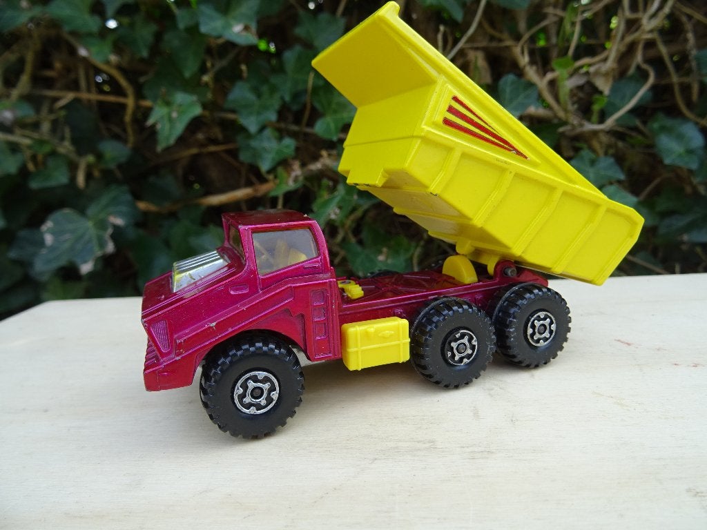 Big Tipper - Boîte d'allumettes Super Kings 1973, Enlèvement ou Envoi, Utilisé, Bus ou Camion, Matchbox