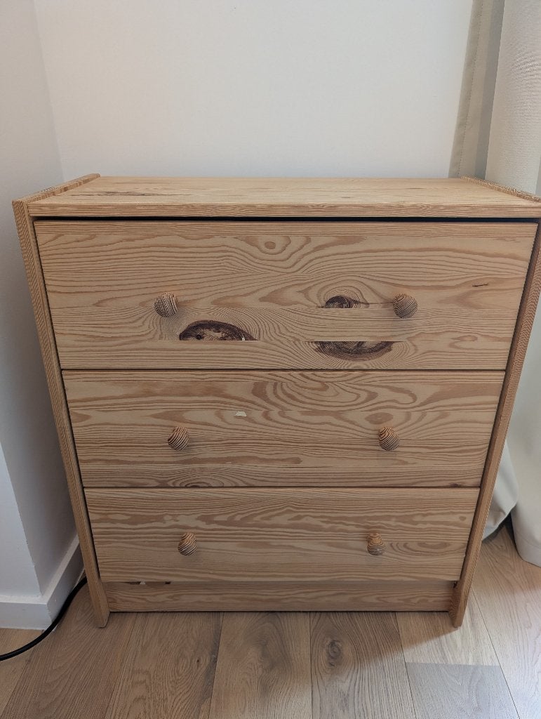 Commode Ikea Rast en bois (-50%), Maison & Meubles, 3 ou 4 tiroirs, 25 à 50 cm, Moins de 100 cm, Comme neuf